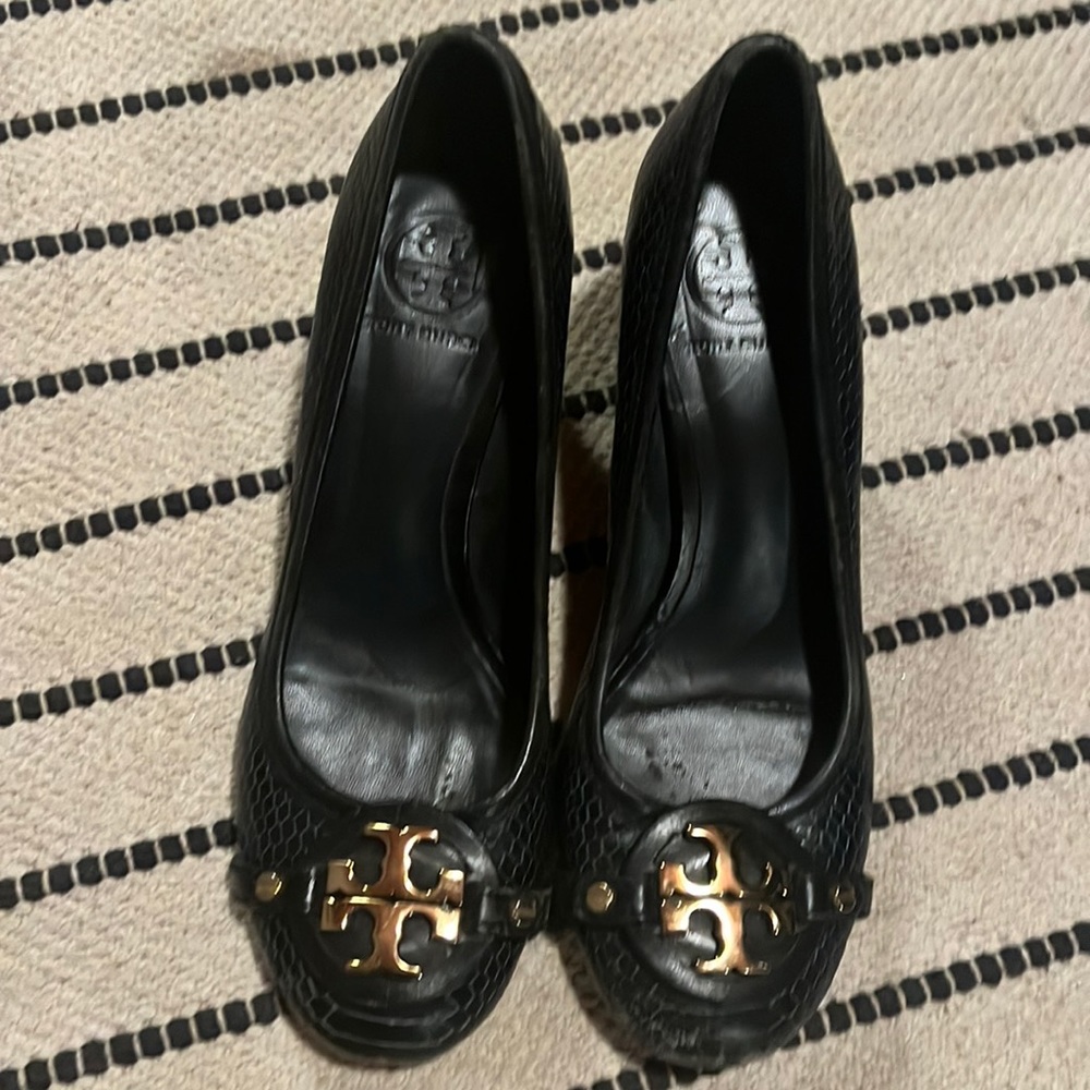 Black Tory Burch Heels